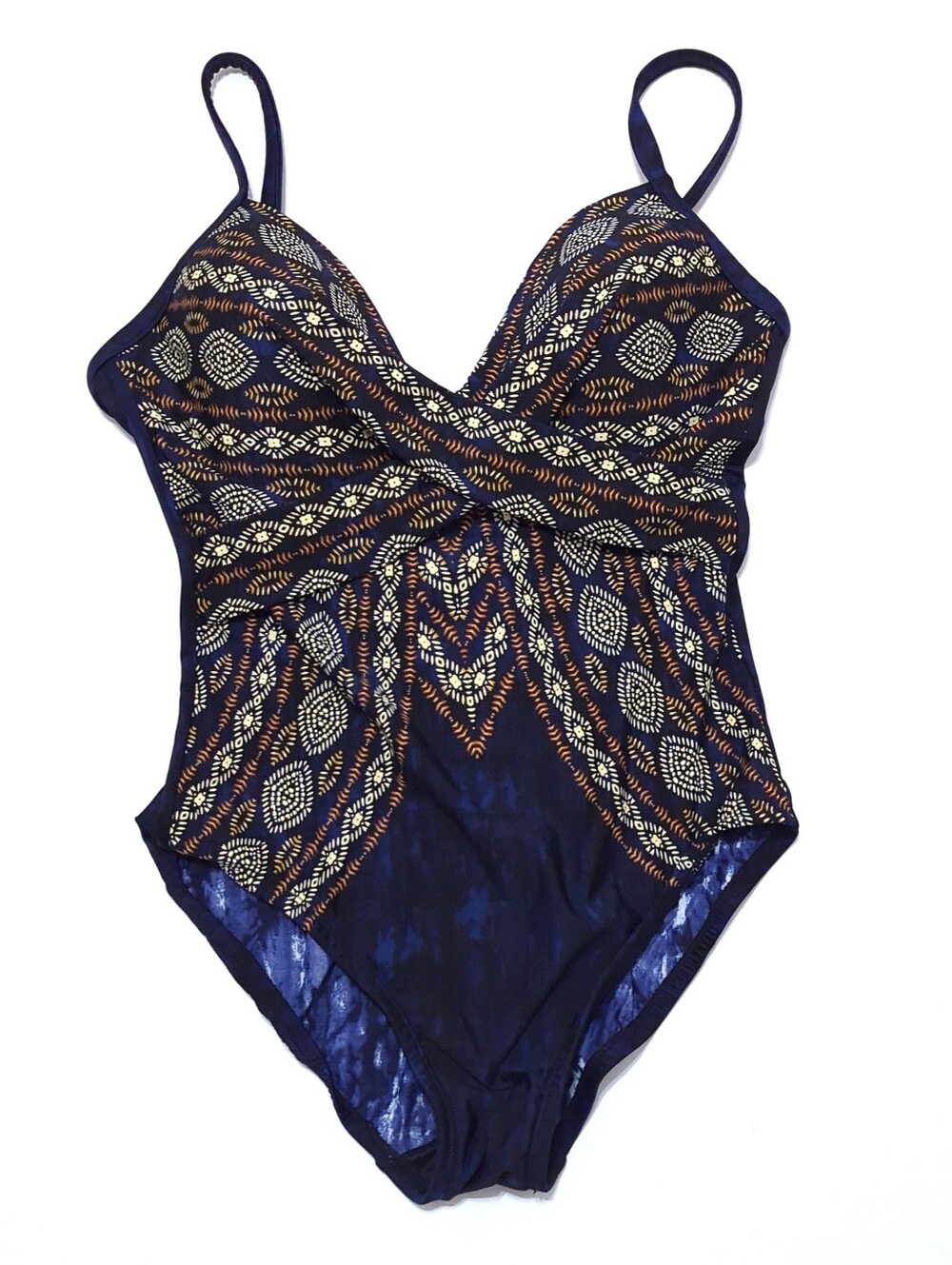 Miraclesuit Akasha Escape One Piece Swimsuit 8 Slimming Shaping Underwire Resort - Picture 2 of 9